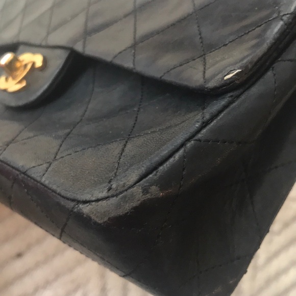 Authentic Chanel flap bag vintage - Picture 9 of 14